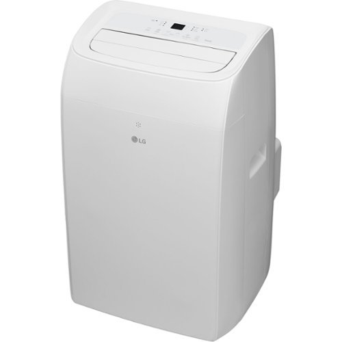 LG - 350 Sq. Ft. Smart Portable Air Conditioner 8,350 BTU - White