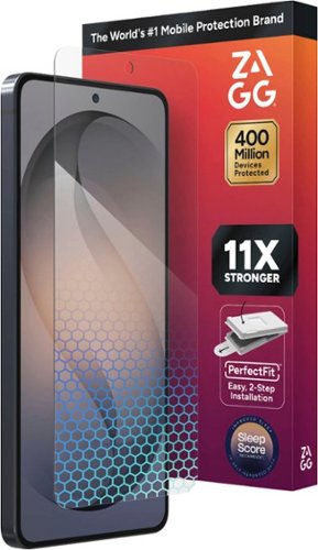 ZAGG - Glass XTR 5 Blue Light Glass Screen Protector for Samsung Galaxy S26 Ultra - Clear