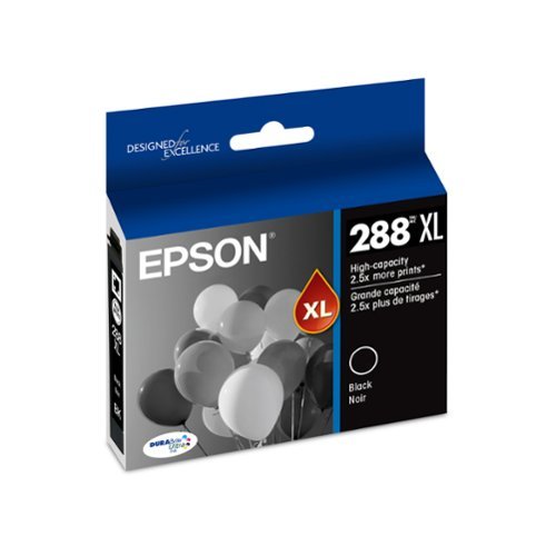 Epson - 288XL High-Yield Ink Cartridge - Black-Front_Standard 