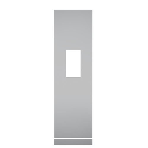 24 inch Flush Panel Kit for Select Thermador Dispenser Freezer Columns with Handless Design - Stainless Steel