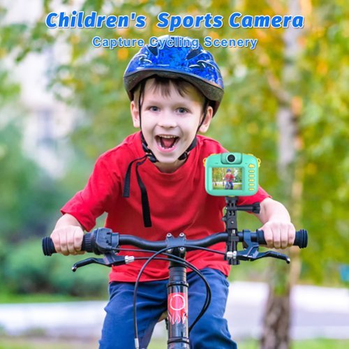 Contixo KC1 Kids' Splash-Proof Camera with Silicone Cover and Waterproof Case - Perfect for Capturing Adventures! - Green HOW TO BUY