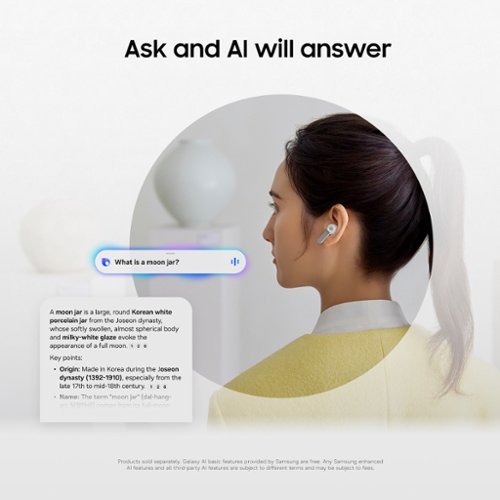 Samsung Galaxy Buds4 Pro Wireless Earbud Headphones - White SHOP ONLINE