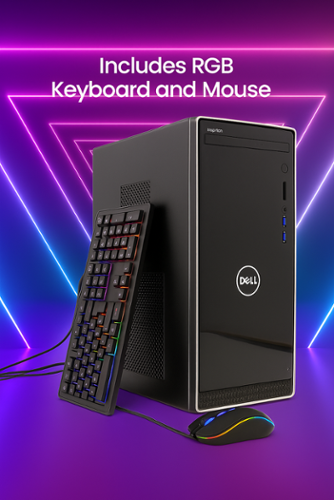 Dell Refurbished Excellent Inspiron 3670 Desktop PC Tower Intel