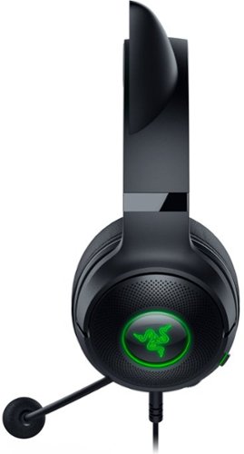 Razer Kraken Kitty V2 Wired Gaming Headset for PC, Mac, Nintendo Switch, Steam Deck, Mobile, and Tablet - Black BUY IN EUROPE
