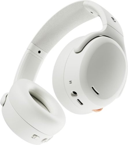 Skullcandy - Crusher ANC 2 Over-the-Ear Noise Canceling Wireless Bluetooth Headphones - Bone