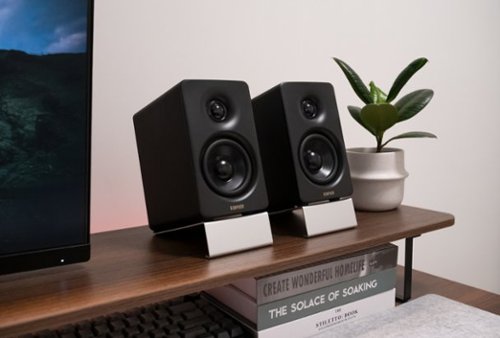 Edifier M60 Compact Desktop 2.0 Speakers (Pair) - Black GLOBAL SHIPPING