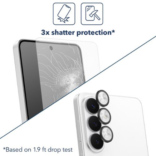 Insignia™ Glass Screen and Lens Protectors for Samsung Galaxy S26+ (3-Pack) - Clear GLOBAL SHIPPING