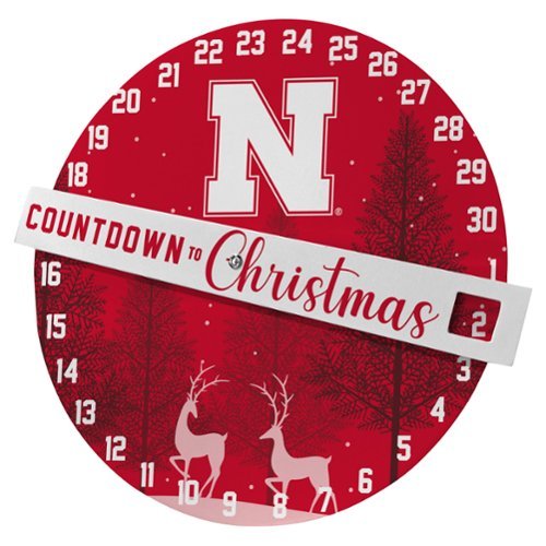 Pegasus - Nebraska Huskers Countdown to Christmas Wall Sign - Multicolor-Front_Standard 