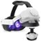 Alpha Digital - Meta Quest 3 Head Strap w/ 6000mAh Battery- 4Hr time- Comfort /Adjust - White-Front_Standard