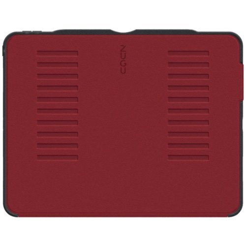 ZUGU - Slim Protective Case for Apple iPad Pro 12.9 Case (5th/6th Generation, 2021/2022) - Red-Front_Standard 