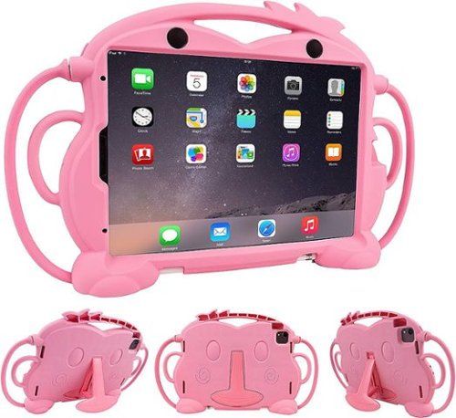 SaharaCase Monkey KidProof Case for Apple iPad Pro 11 (2nd, 3rd, and 4th Gen 2020-2022) - Pink GLOBAL SHIPPING