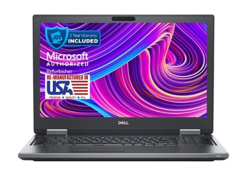 Dell - Precision 7730 17.3" Refurbished Laptop - Intel 8th Gen Core i7 with 64GB Memory - NVIDIA Quadro P3200 - 2TB SSD - Black-Front_Standard 