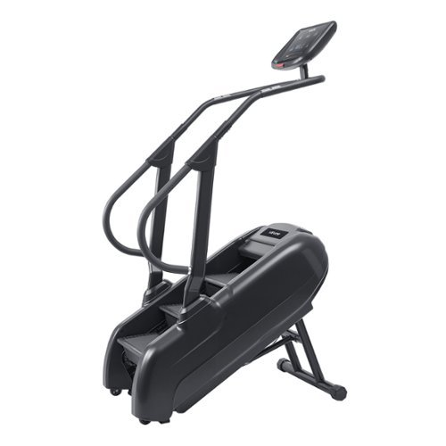 VEVOR - Stair Stepper Machine, LED Screen Continuous Climbing Machines, Max Load 330 Lbs Stepping Climber for Home - Black-Front_Standard 