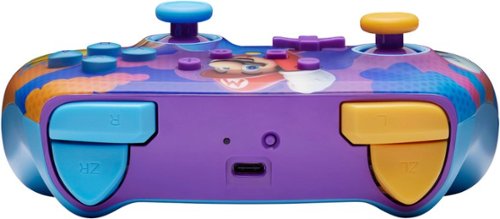 PowerA Enhanced Wireless Controller for Nintendo Switch - Color Splash Heroes GLOBAL SHIPPING