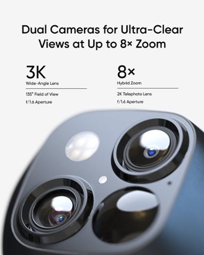 eufy S340 Outdoor Solar Powered 3K PTZ Security Camera with Dual Lens - White WHERE TO BUY