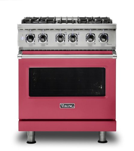 Viking - 30-Inch Dual Fuel Freestanding Range - Valentine-Front_Standard 