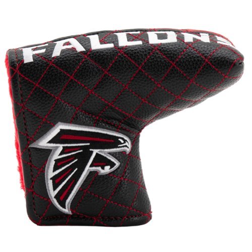 Team Golf - Atlanta Falcons Quilted Blade Putter Cover - Multicolor-Front_Standard 