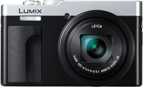 Panasonic - LUMIX ZS99 Point and Shoot Camera, Compact Camera for Travel with 30x Zoom with 24-720mm Zoom Lens, and 4K Video/Photo - Silver-Front_Standard