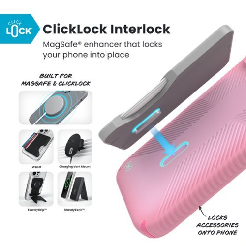 Speck Presidio Lux Grip ClickLock Case for Apple iPhone 17 Pro Max