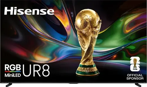 Hisense RGB UR8 MiniLED - FIFA WORLD CUP™ & FIFA™ OFFICIAL SPONSOR