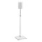 Sanus - Height-Adjustable Speaker Stand for Sonos Era 100 - Each - White-Front_Standard