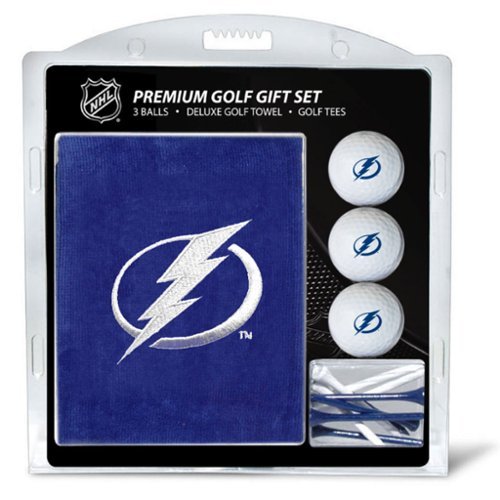 Team Golf - Tampa Bay Lightning Embroidered Golf Gift Set - Multicolor-Front_Standard 