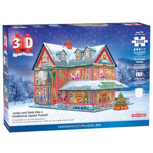 Eurographics - Eurographics: 3D Puzzle: Christmas House - 1100 Pieces