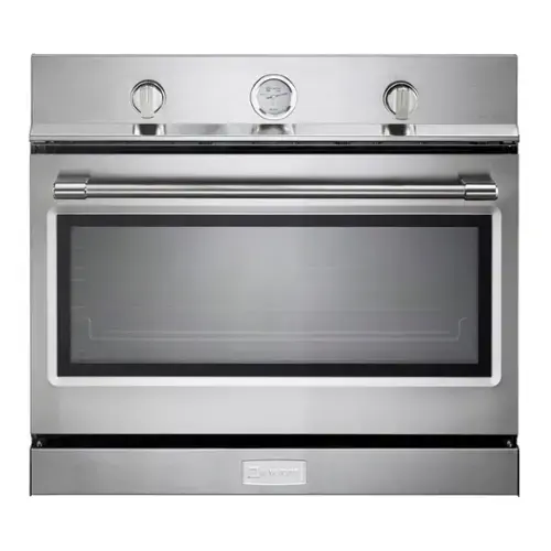 Front. Verona - Verona 30 inch Built-In Gas Single Wall Oven with 3.5 cu. ft. Capacity (Stainless Steel) - Stainless Steel.