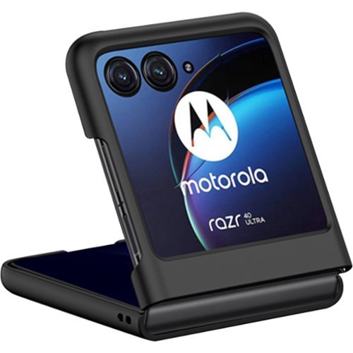 SaharaCase Slim Series Case for Motorola Razr+ (2023) - Black GLOBAL SHIPPING
