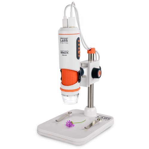 Celestron - Labs Digital MicroDirect Microscope - White-Front_Standard 
