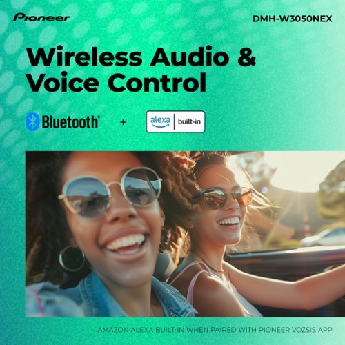 Pioneer 6.8 – Wireless Android Auto and Apple CarPlay Bluetooth Digital Media (DM) Receiver Maestro Compatible HD Radio - Black BUY IN EUROPE