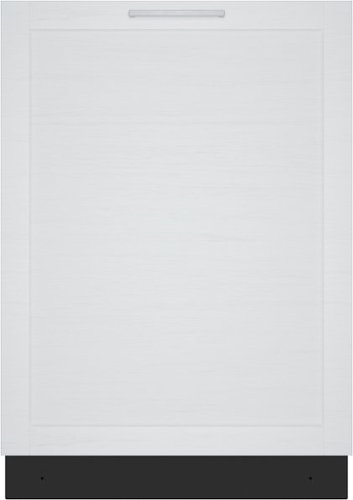 Bosch - 100 Series 24" Top Control Smart Built-in Stainless Steel Tub Dishwasher with PrecisionWash, 48 dBA - Custom Panel Ready