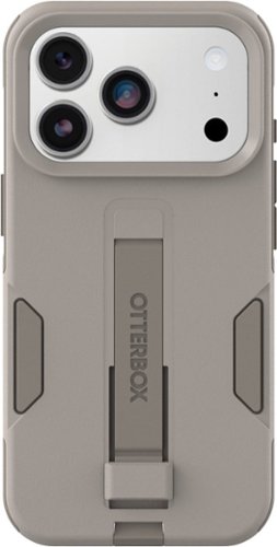 OtterBox - Commuter Series Grip Hard Shell for Apple iPhone 18 Pro and Apple iPhone 17 Pro - Grey Comfort