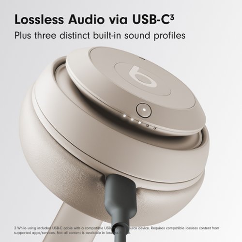 Beats Studio Pro - Wireless Noise Cancelling Over-the-Ear Headphones - Sandstone GLOBAL SHIPPING