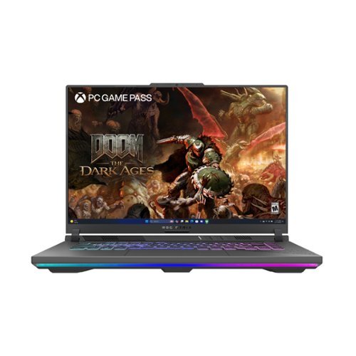ASUS ROG Strix G16 16 FHD 165Hz Gaming Laptop - AMD Ryzen 9 HX - 16GB RAM - NVIDIA GeForce RTX 5070 Ti - 1TB SSD - Eclipse Grey INTERNATIONAL SHIPPING