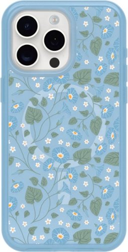 OtterBox - Symmetry Series Hard Shell for MagSafe for Apple iPhone 15 Pro Max - Dawn Floral-Front_Standard