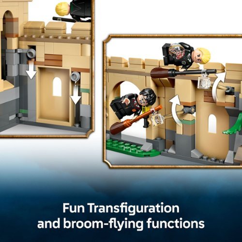 LEGO Harry Potter Hogwarts Castle: Flying Lessons Building Toy 76447 GLOBAL SHIPPING