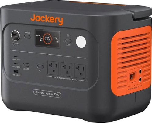 Jackery Explorer 1000 V2 Portable Power Station (1070 Wh Capacity