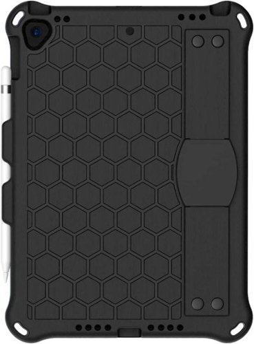SaharaCase - DualShock Case for Apple® iPad® 10.2" (8th Generation 2020) and (9th Generation 2021) - Black-Front_Standard 