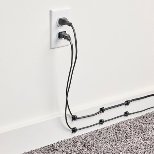 Wrap-It Storage  Cable Guides - Small (15-Pack) White - Adhesive Backed Cable and Wire Clips - White SHOP ONLINE