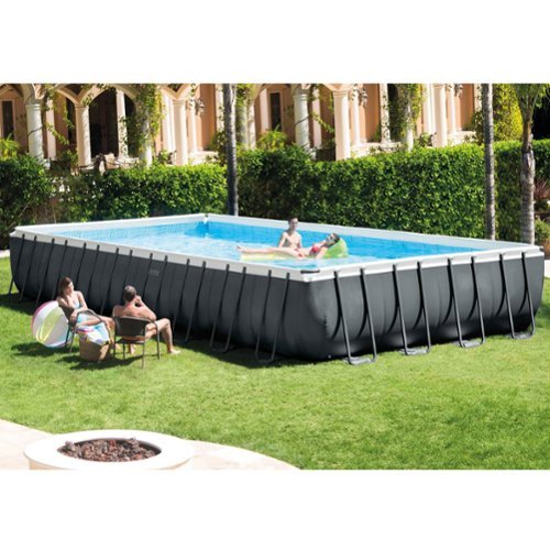 Intex - Ultra XTR Rectangular Pool, Floats (2 Pack), & Cooler - Blue-Alt_View_Standard_15 