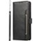 SaharaCase - Leather Folio Wallet Case for Samsung Galaxy S23 FE - Black-Front_Standard