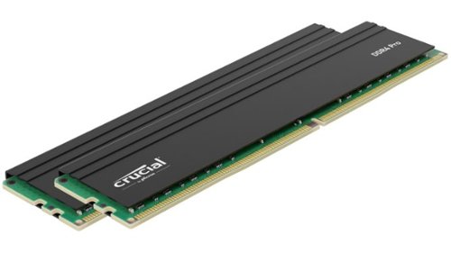Crucial Pro 64GB Kit (2x32GB) DDR4 3200MHz C22 UDIMM Desktop Memory Kit - Black GLOBAL SHIPPING