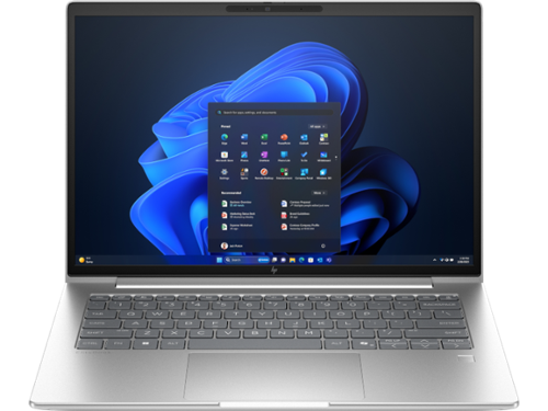 HP - EliteBook Laptop Computer 14" WUXGA Touch Screen Intel Core Ultra 7 32 GB - Pike silver aluminum-Front_Standard 