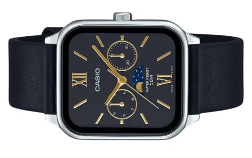 Casio Standard Analog Quartz MTP M305L 1A2V Leather Strap Dial