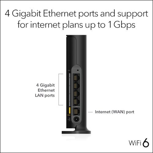 NETGEAR Nighthawk AX1800 Dual-Band Wi-Fi Router - Black SHOP ONLINE