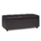 Simpli Home - Hamilton Lift Top Rectangular Storage Ottoman - Tanners Brown-Front_Standard