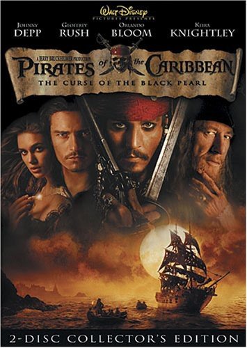  Pirates of the Caribbean: The Curse of the Black Pearl [2 Discs] [DVD] [2003]