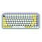 Logitech - POP Keys Wireless Mechanical Tactile Switch Keyboard for Windows/Mac with Customizable Emoji Keys - Daydream Mint (Purple)-Front_Standard 