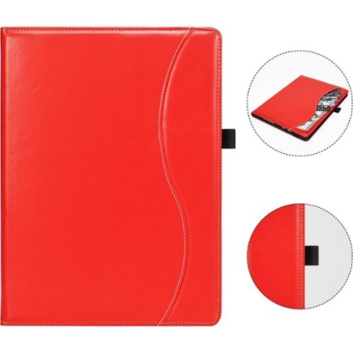 SaharaCase Business Series Folio Case for Microsoft Surface Pro 8 - Red GLOBAL SHIPPING